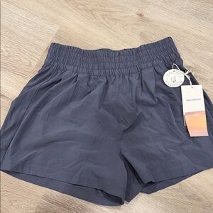 Vuori Women's Charcoal Athletic Shorts